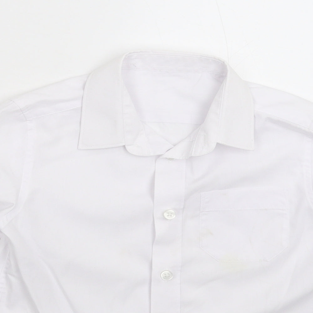 F&F Boys White   Basic Button-Up Size 4-5 Years  - Formal