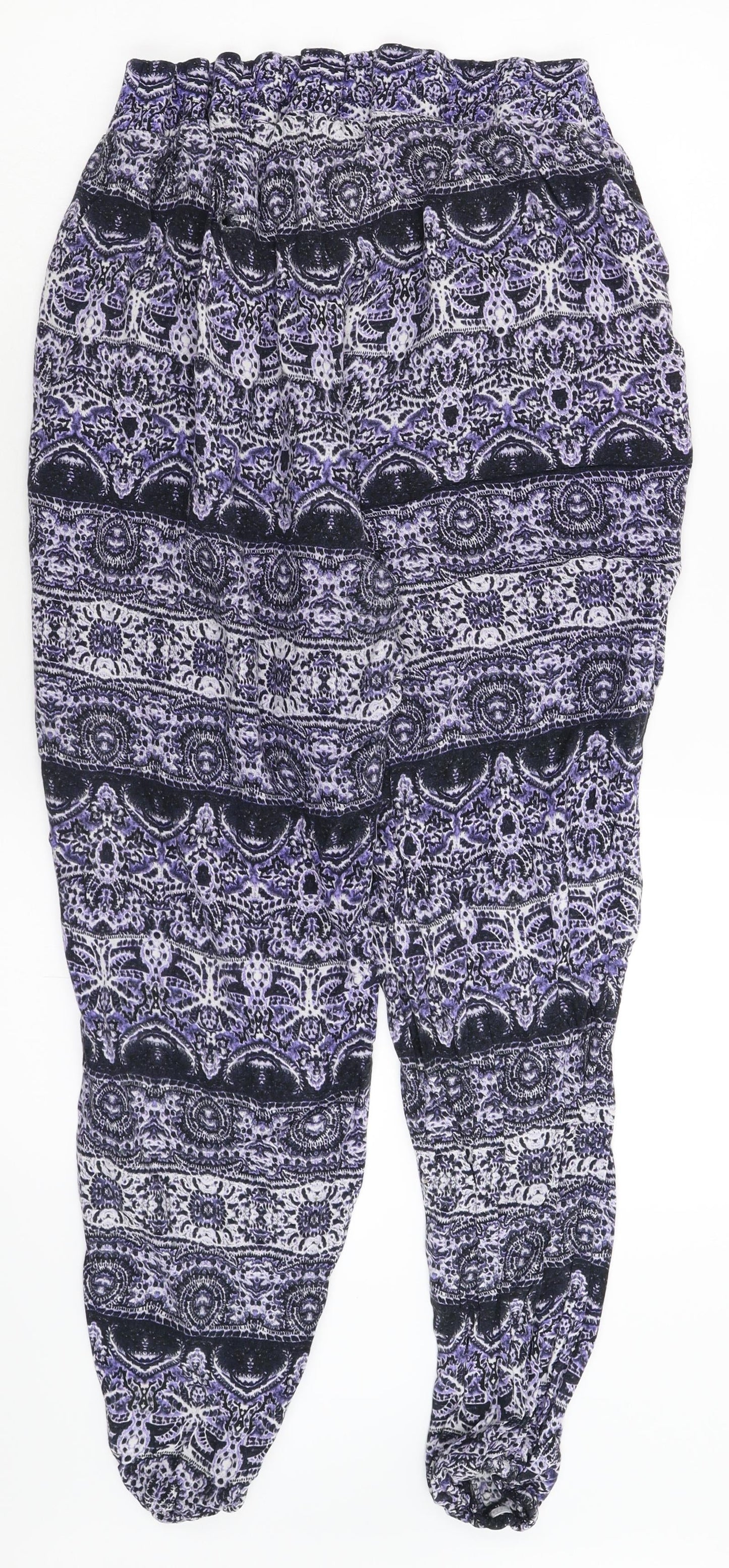 Womens UK Size 34 in Papaya Regular Fit Sweatpants Purple Trousers