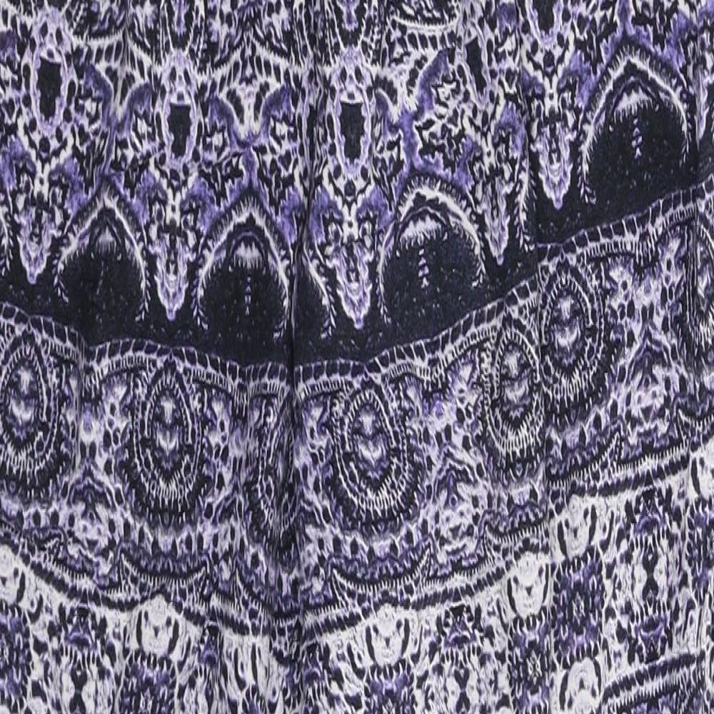 Womens UK Size 34 in Papaya Regular Fit Sweatpants Purple Trousers