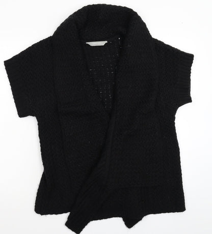 BHS Womens Black  Knit Cardigan Jumper Size 16