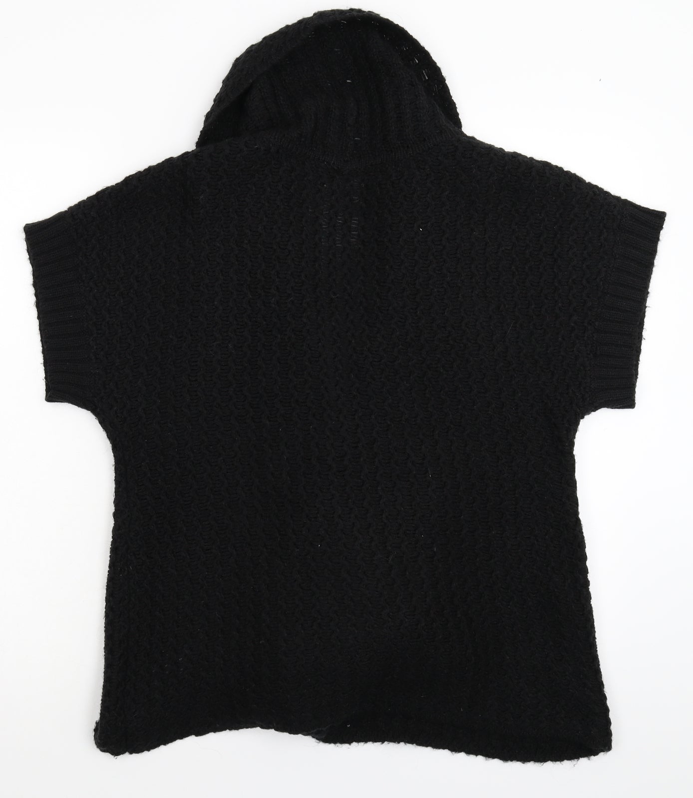 BHS Womens Black  Knit Cardigan Jumper Size 16
