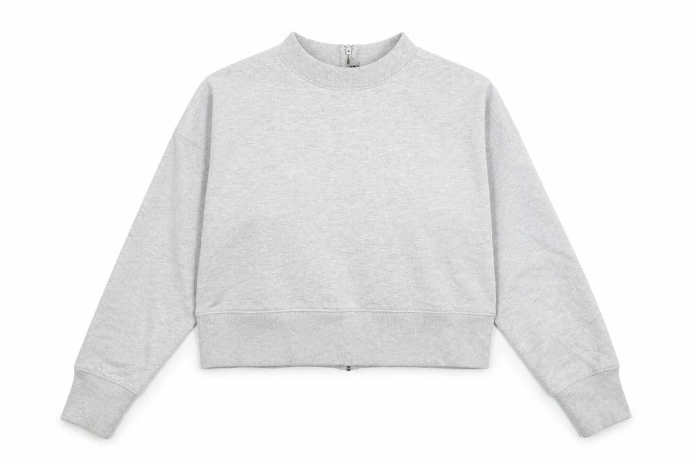 Womens UK Size S Divided Grey Pullover Sweatshirt