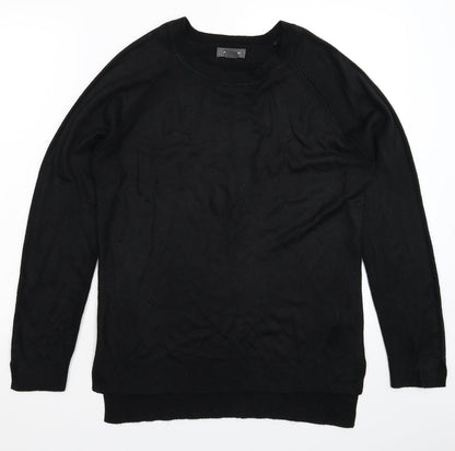 Primark Womens Black  Knit Pullover Jumper Size 12