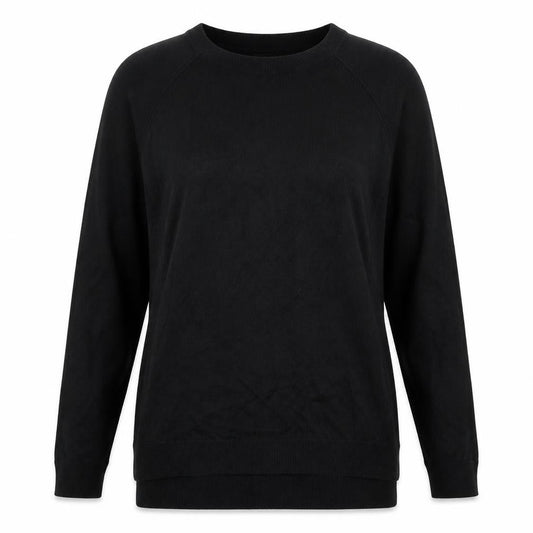 Primark Womens Black  Knit Pullover Jumper Size 12