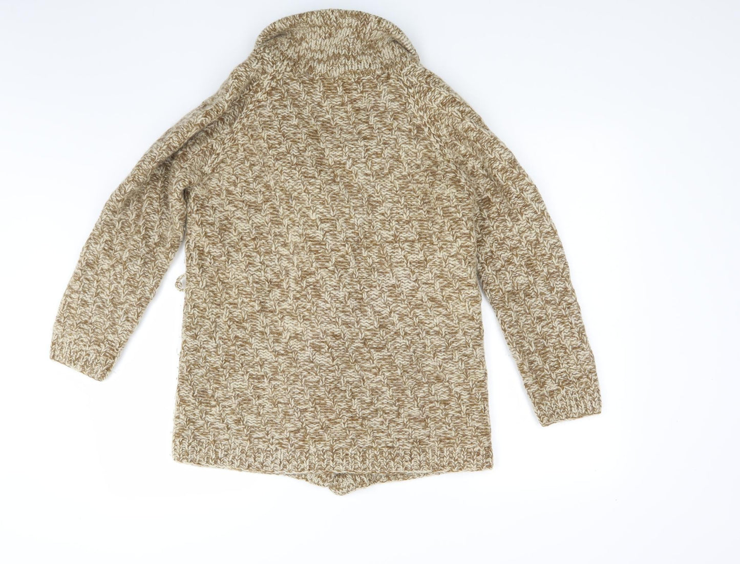 Sherbet Womens Brown  Knit Cardigan Jumper Size M