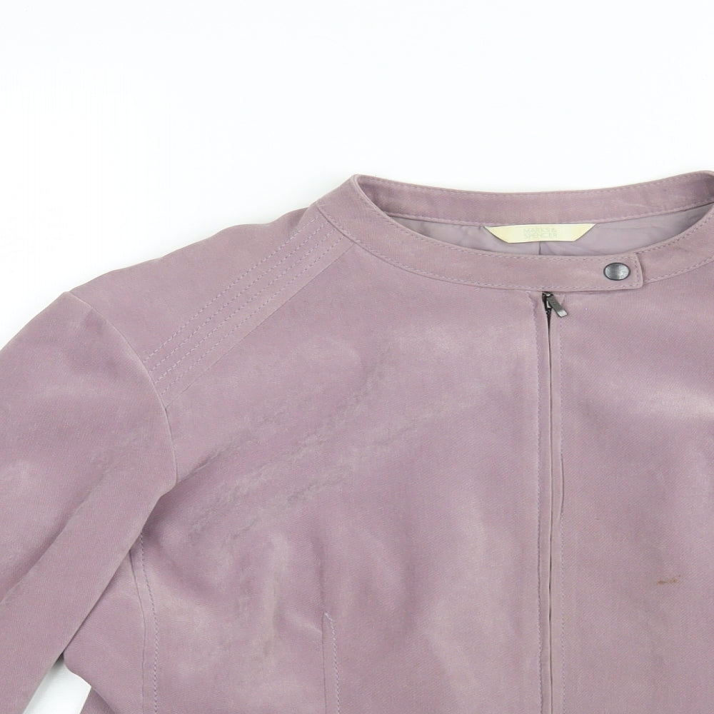 Womens UK Size M Marks and Spencer Pink Jacket