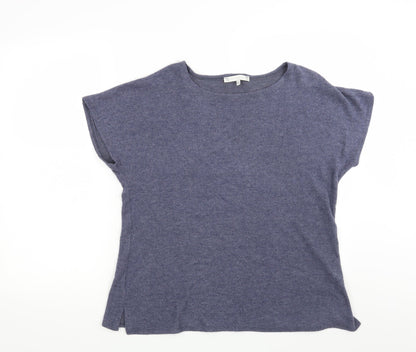 Lakeland Womens Blue  Fleece Basic T-Shirt Size 12