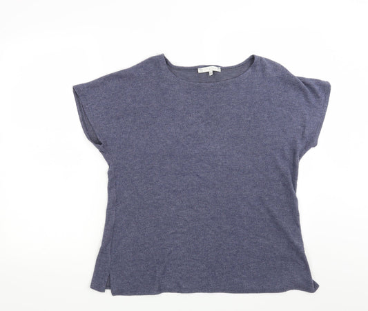 Lakeland Womens Blue  Fleece Basic T-Shirt Size 12