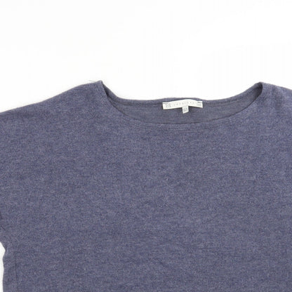 Lakeland Womens Blue  Fleece Basic T-Shirt Size 12