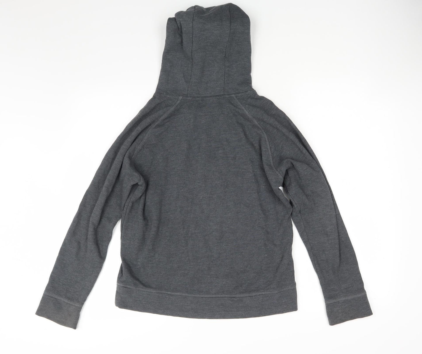 NEXT Girls Grey  Jersey Pullover Hoodie Size 12 Years  - Mountain Explorer