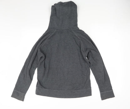 NEXT Girls Grey  Jersey Pullover Hoodie Size 12 Years  - Mountain Explorer