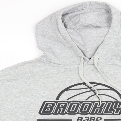 Divided Womens Grey   Pullover Hoodie Size M  - Brooklyn Babe
