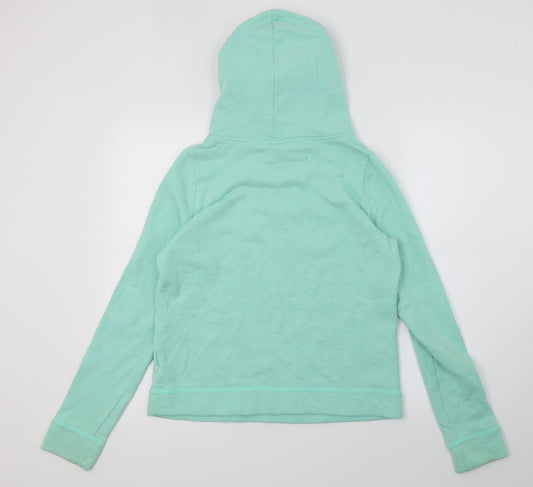 Hollister Womens Green  Jersey Pullover Hoodie Size M  - HCO Pacific merchants
