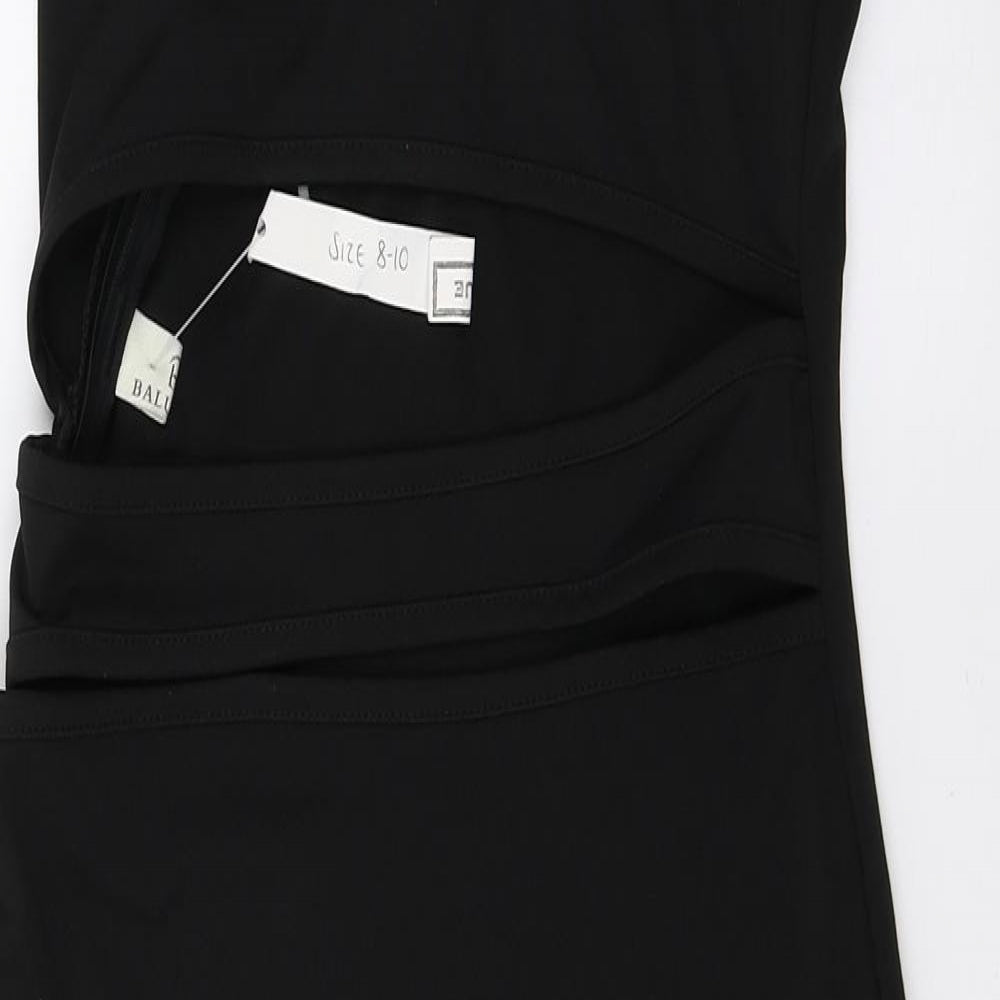 Baluoke Womens Black   Bodycon  Size 8  - Cut Out