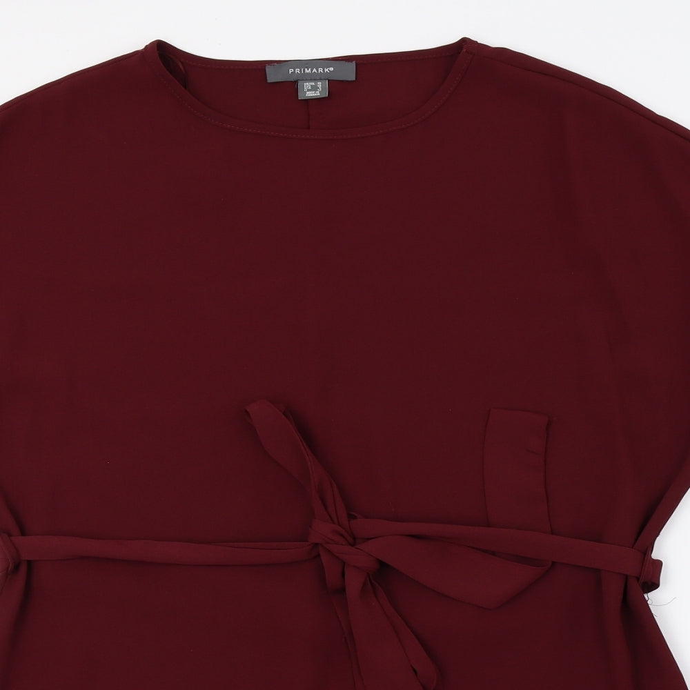 Primark Womens Purple   Basic Blouse Size 10