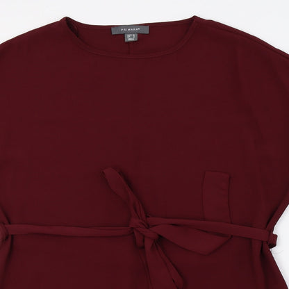 Primark Womens Purple   Basic Blouse Size 10