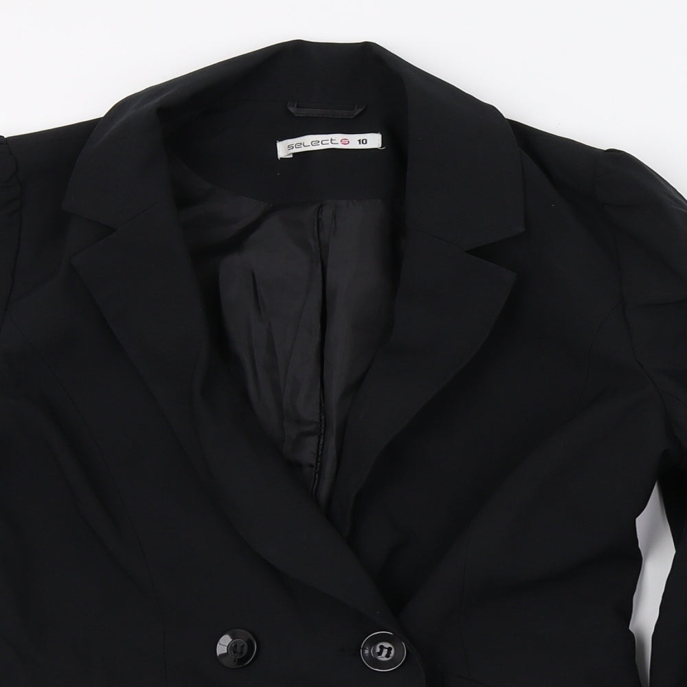 Womens UK Size 10 Select Black Jacket