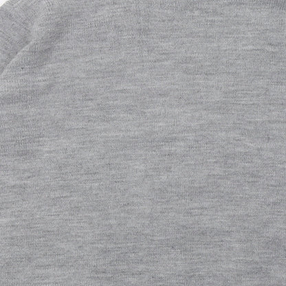 Choice Womens Grey  Knit Cardigan Jumper Size L