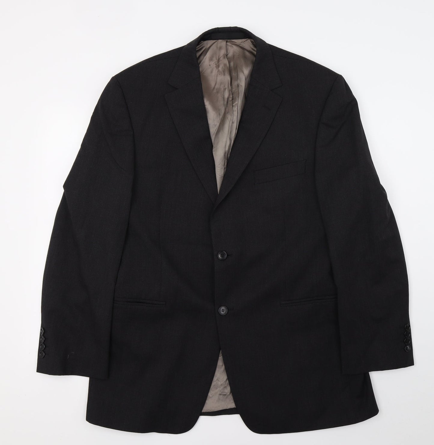 Mens UK Size L Marks and Spencer Regular Blue Suit Jacket