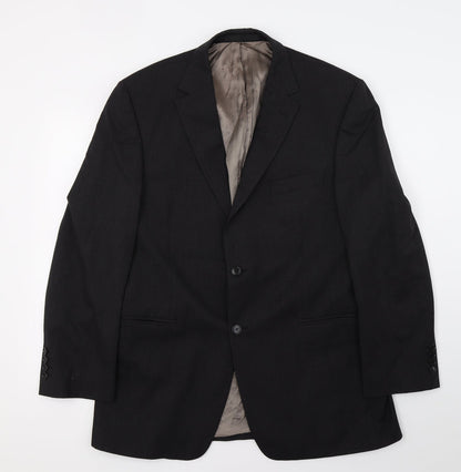 Mens UK Size L Marks and Spencer Regular Blue Suit Jacket