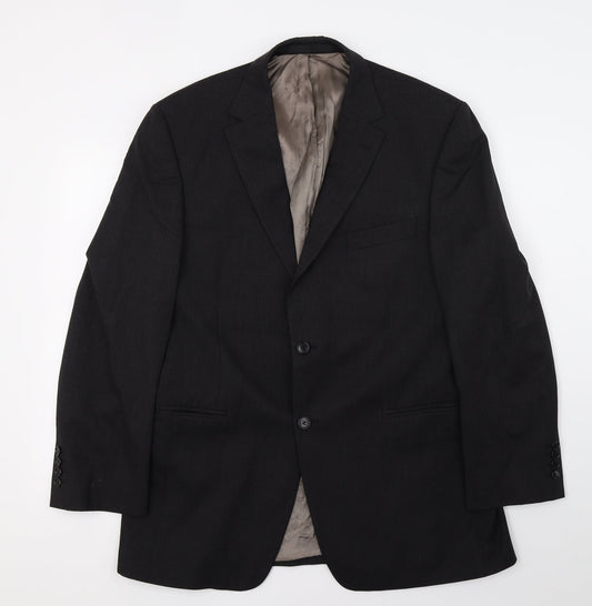 Mens UK Size L Marks and Spencer Regular Blue Suit Jacket
