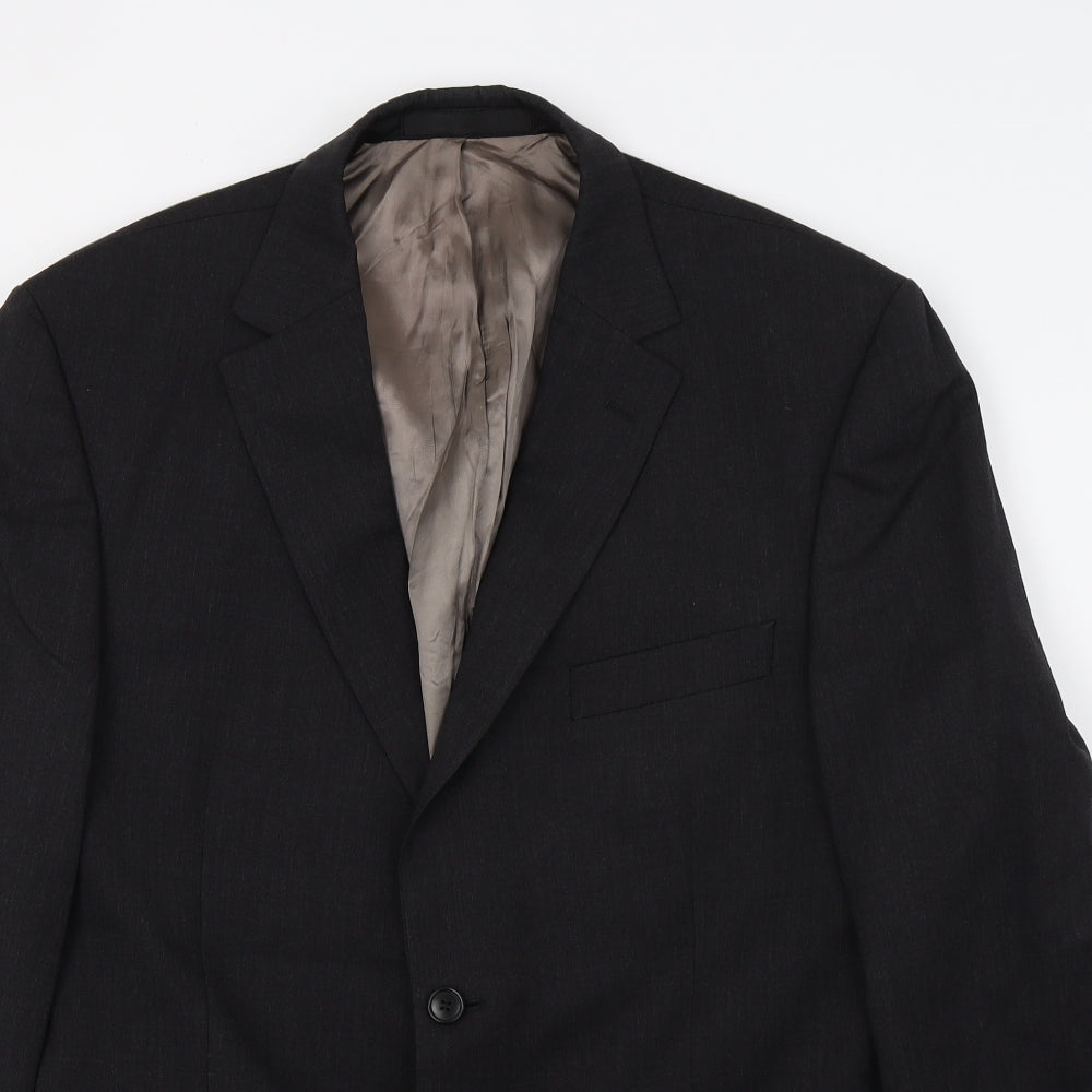 Mens UK Size L Marks and Spencer Regular Blue Suit Jacket