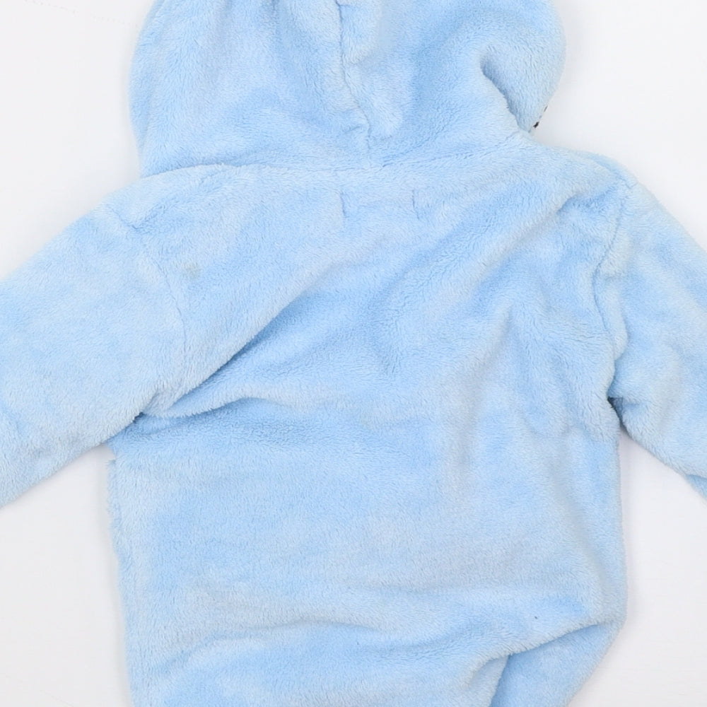 Early Days Boys Blue Colourblock Microfibre Cami Robe Size 6-9 Months