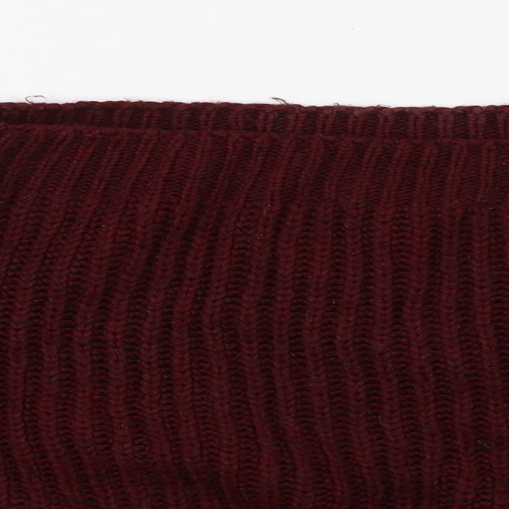 New Look Girls Red  Knit Pullover Jumper Size 12-13 Years