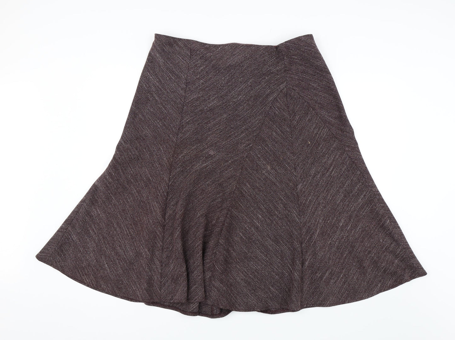 BHS Womens Purple   Swing Skirt Size 38 in