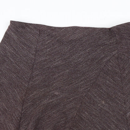 BHS Womens Purple   Swing Skirt Size 38 in