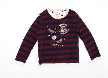 Love to Lounge Womens Blue Striped  Top Pyjama Top Size XS  - Harry Potter