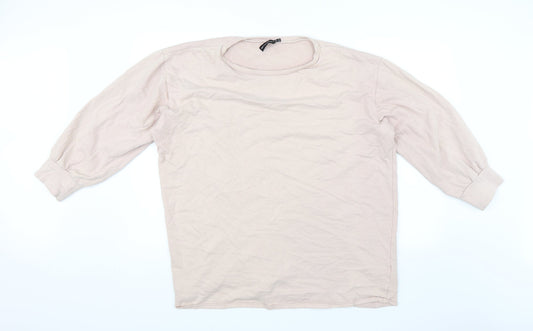 PRETTYLITTLETHING Womens Pink   Pullover Jumper Size 10
