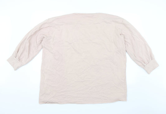 PRETTYLITTLETHING Womens Pink   Pullover Jumper Size 10