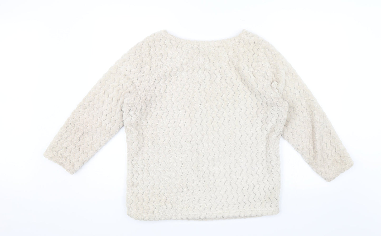 George Womens White   Pullover Jumper Size 8