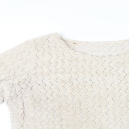George Womens White   Pullover Jumper Size 8