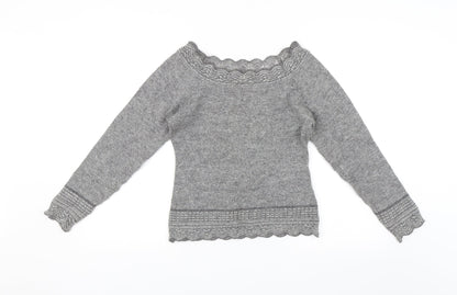 Together Womens Grey   Pullover Jumper Size 12