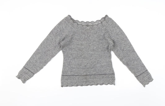 Together Womens Grey   Pullover Jumper Size 12