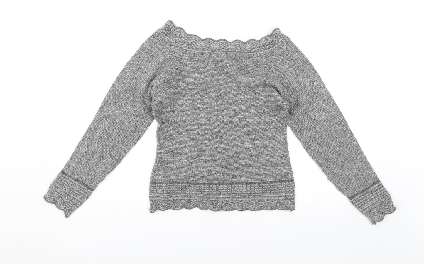 Together Womens Grey   Pullover Jumper Size 12