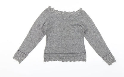 Together Womens Grey   Pullover Jumper Size 12