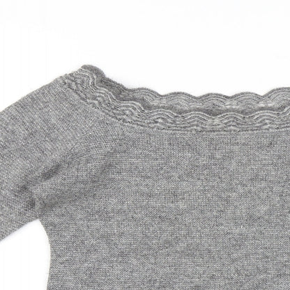 Together Womens Grey   Pullover Jumper Size 12