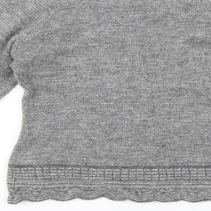 Together Womens Grey   Pullover Jumper Size 12