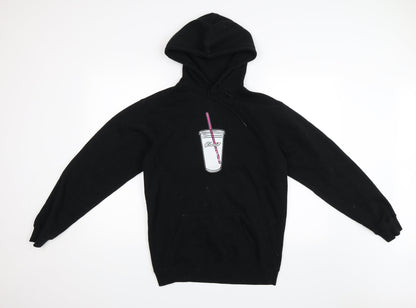 Preworn Womens Black   Pullover Hoodie Size S  - Charli