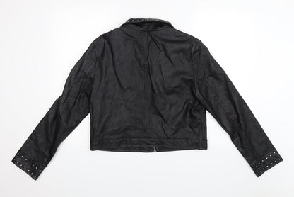 Missguided Womens Black   Jacket  Size 14