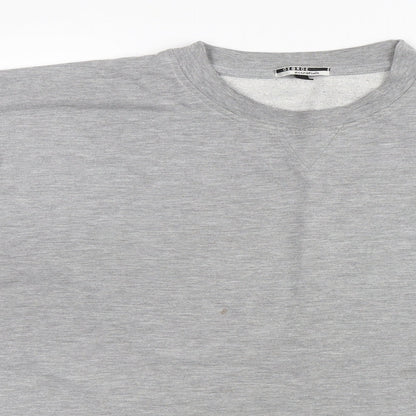 George Mens Grey   Pullover Jumper Size L