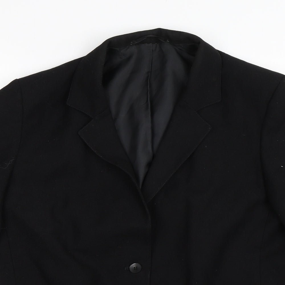 Mens UK Size 40 Preowrn Black Jacket