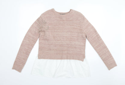 Primark Womens Pink   Pullover Jumper Size 12