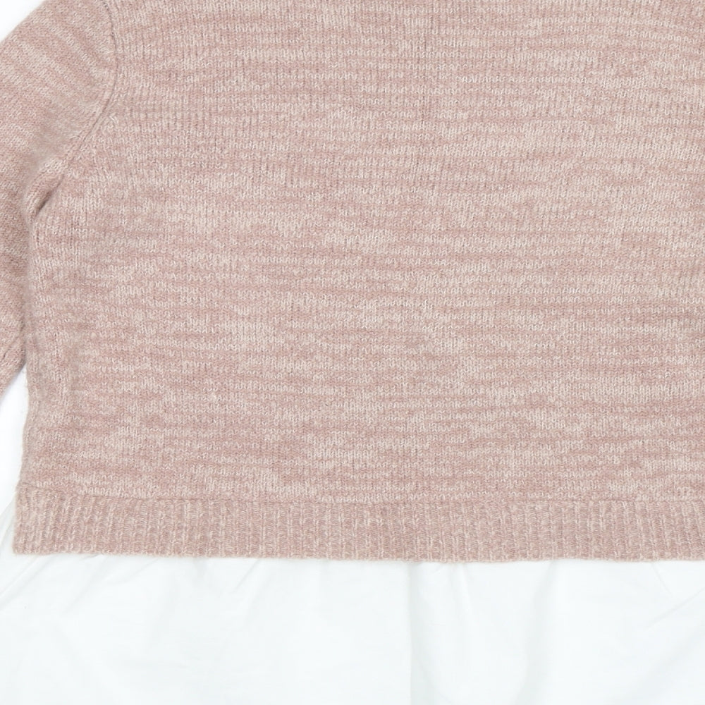 Primark Womens Pink   Pullover Jumper Size 12