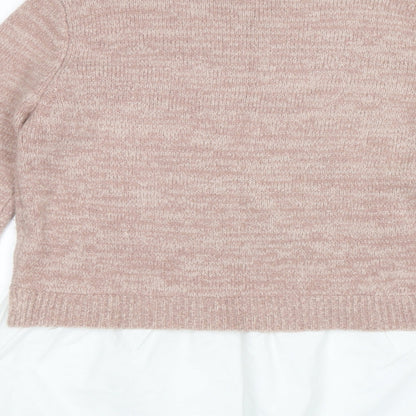 Primark Womens Pink   Pullover Jumper Size 12