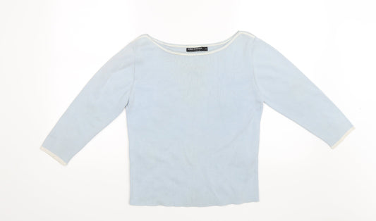 Debbie Morgan Womens Blue   Pullover Jumper Size M