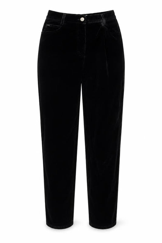 Womens UK Size 10 Bianca Regular Fit  Black Trousers